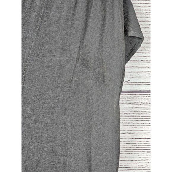 Madewell Du Jour Flowy Tunic Dress Grey Size X-Small - Picture 5 of 6
